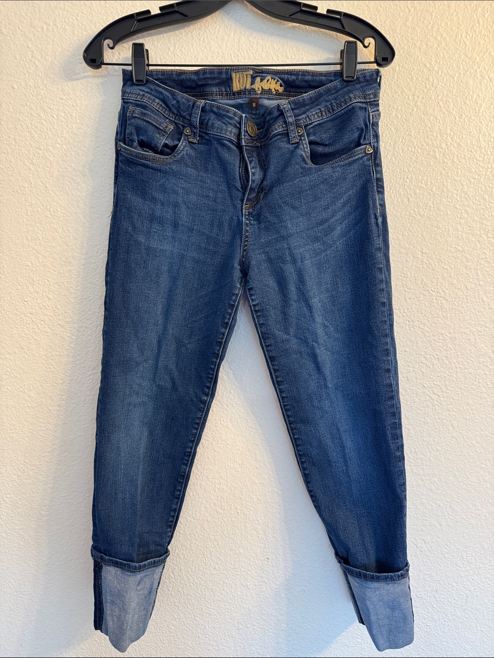 Kut from the Kloth Mid Blue Boyfriend Jeans